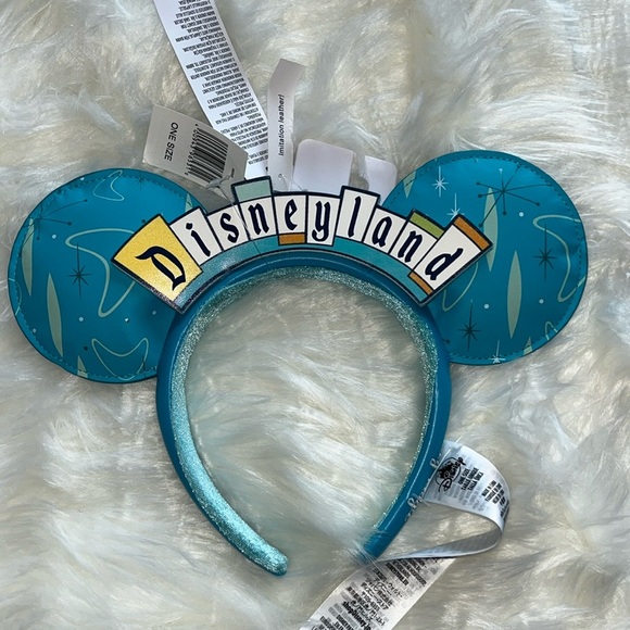 🆕 DISNEYLAND MICKEY EARS HEADBAND Teal Blue Making Magic - Picture 1 of 7